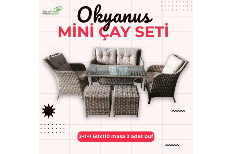 Okyanus Mini Çay Seti